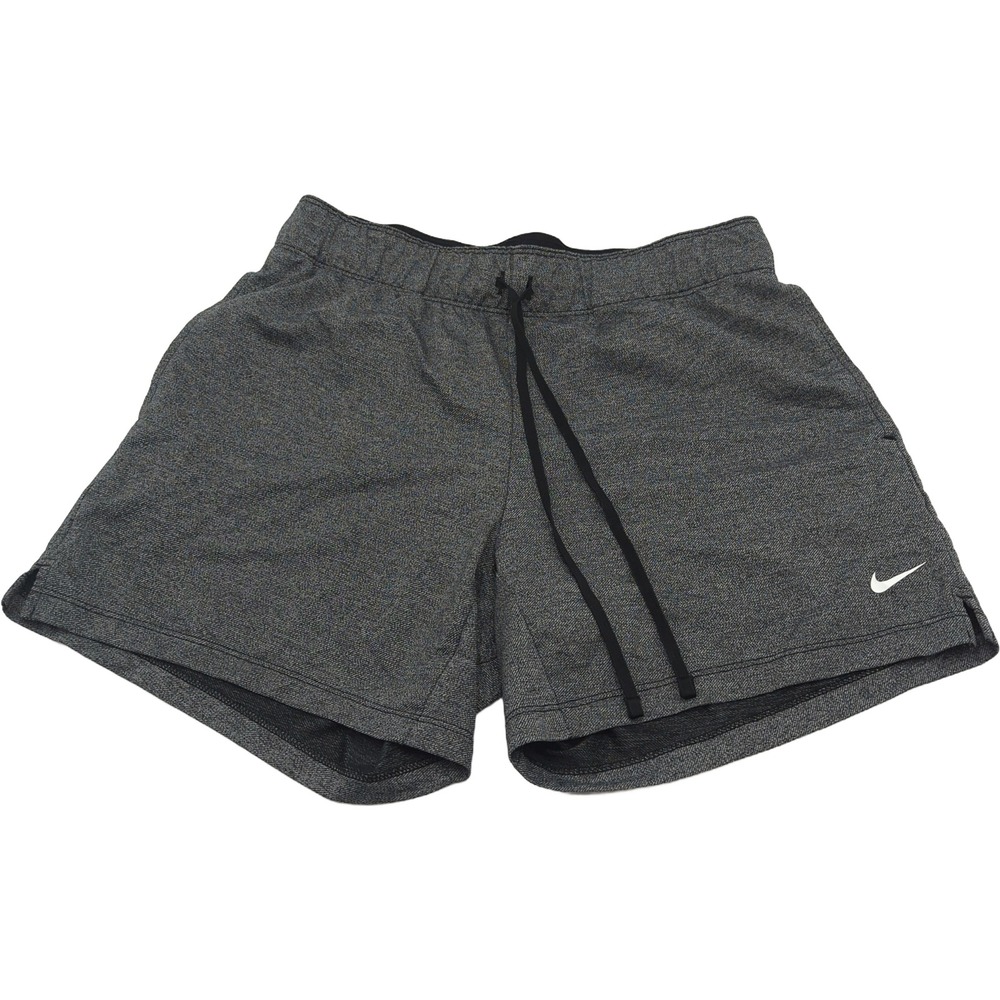 Nike Dri-FIT Womens Shorts Gray Heathered Athletic Training Running Small